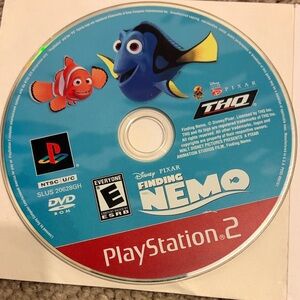 HQ Finding Nemo PlayStation 2 Game - Blue